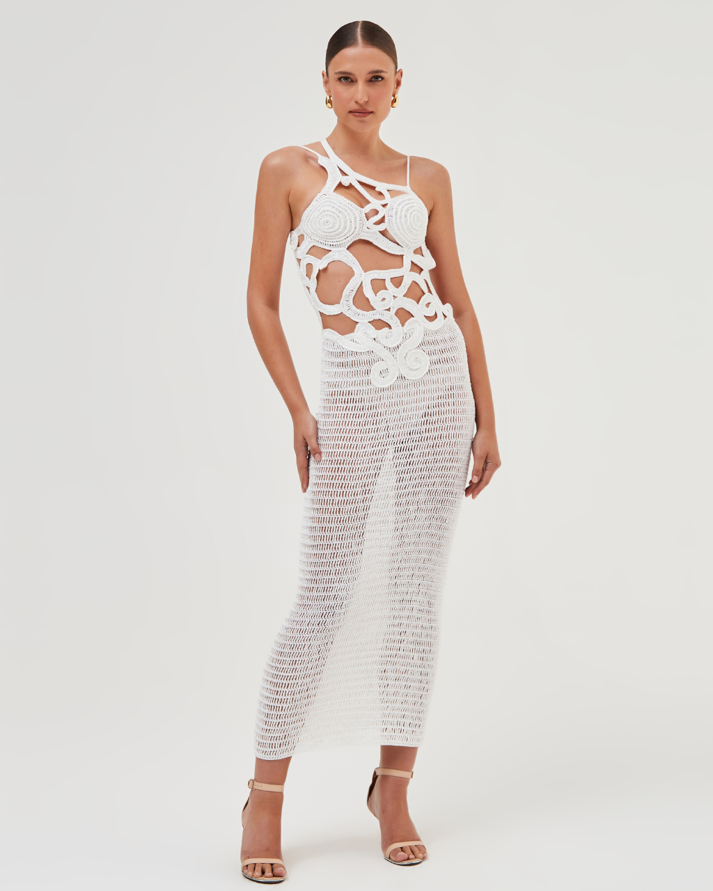 RACHEL DRESS IN WHITE