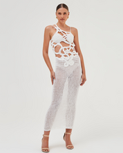 RACHEL DRESS IN WHITE