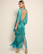 EVELYN DRESS IN BLUE