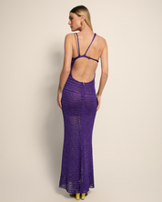RACHEL DRESS IN PURPLE