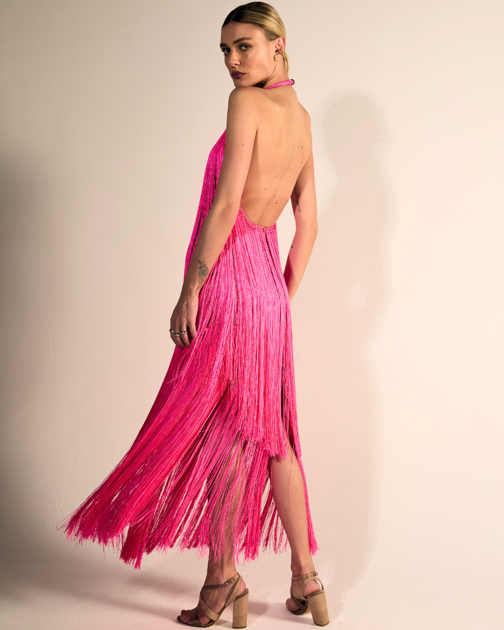 BEL MAXI DRESS IN PINK