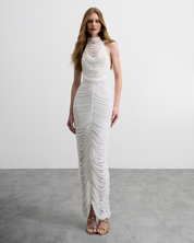 ALAIA DRESS IN WHITE